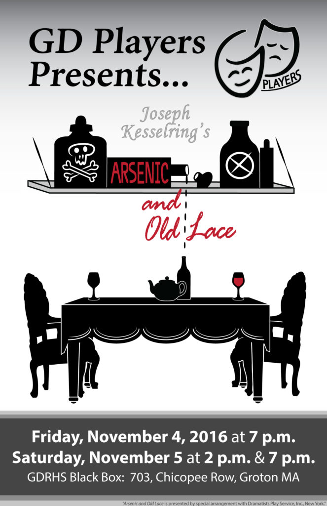 gdrhs-arsenic-old-lace-simplified-teatime-playbill-with-playwright-acknowledgements